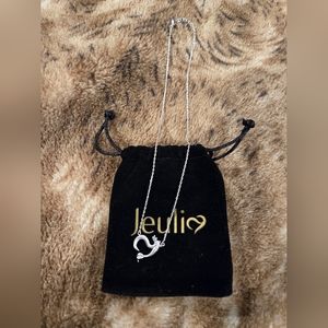 Brand New Jeulia Sterling Silver Mermaid Necklace